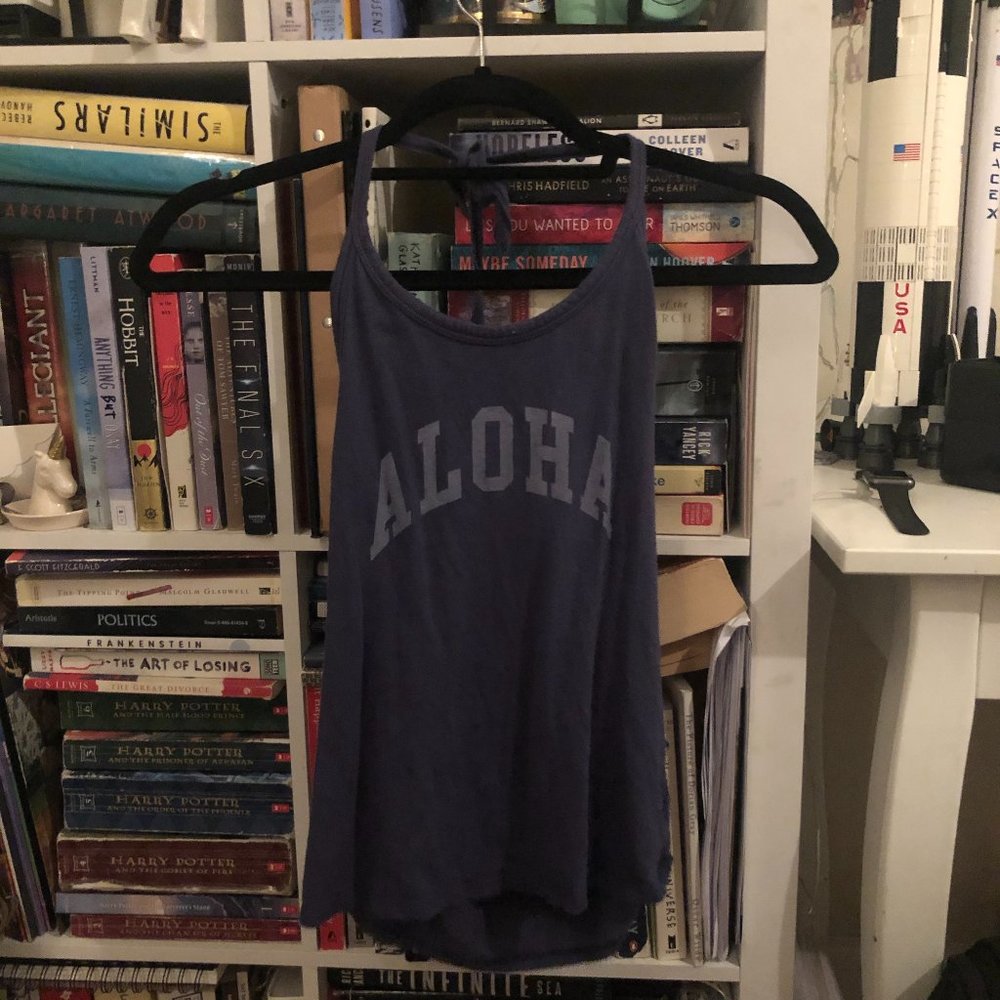 American Eagle "Aloha" Halter Top